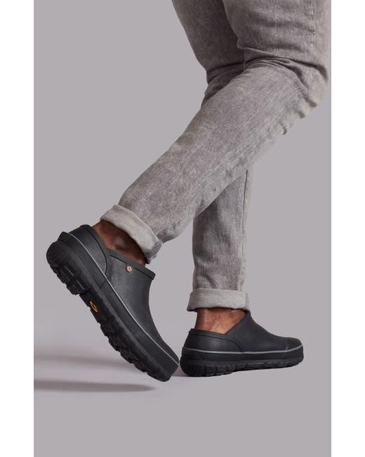 Bogs Black Digger Waterproof Clog for men