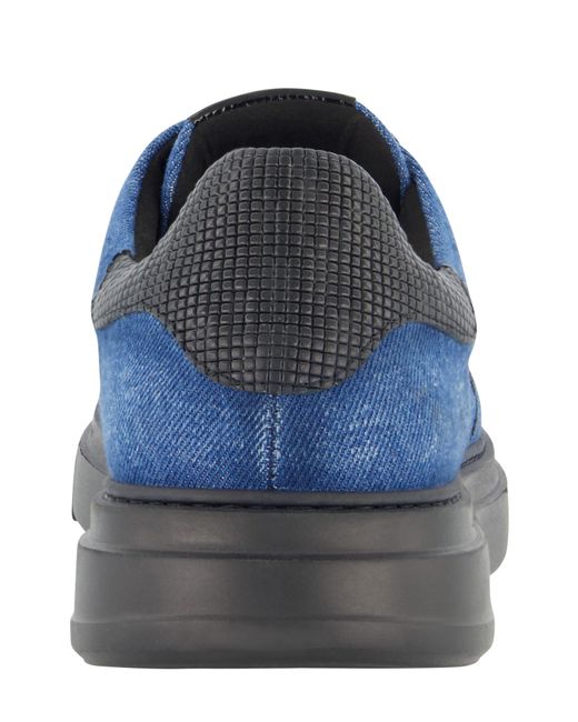 Karl Lagerfeld Karl Head Profile Sneaker in Blue for Men Lyst