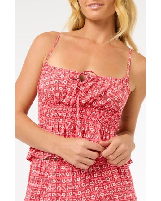 Rip Curl Red Cala Mayor Camisole