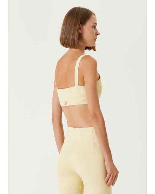 Pcfg White Bra With Stitch Detail