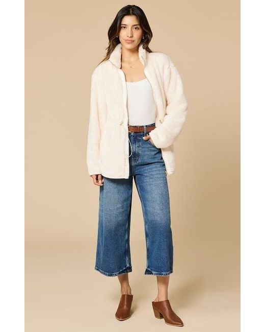 Softies Natural Dreamplush Two Way Zip Jacket