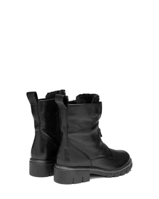 Ara Black Deon Leather Bootie
