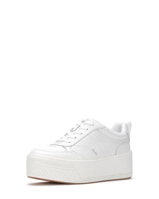 Keds White Skyler Platform Sneaker