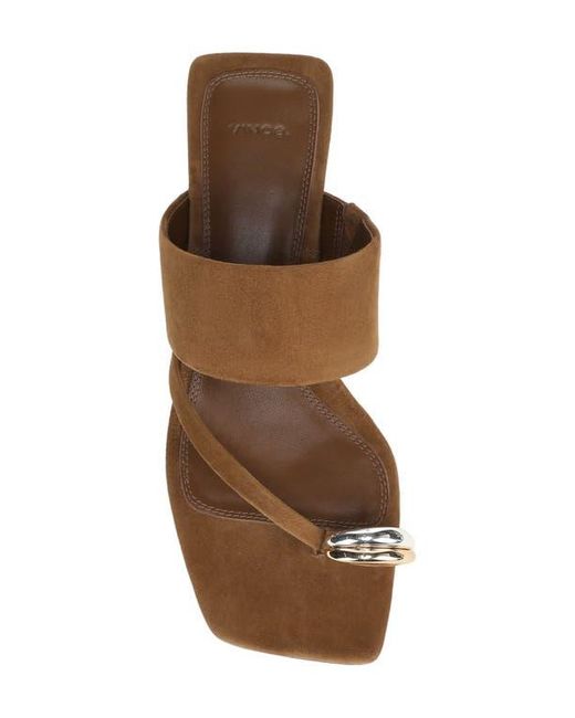 Vince Brown Stacy Toe Loop Sandal