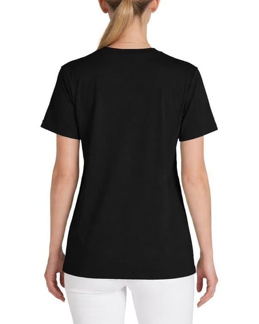 Alix Black Heartly Ghost Tee