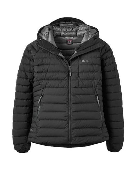 Rab Black Microlight Windstopper Hoodie