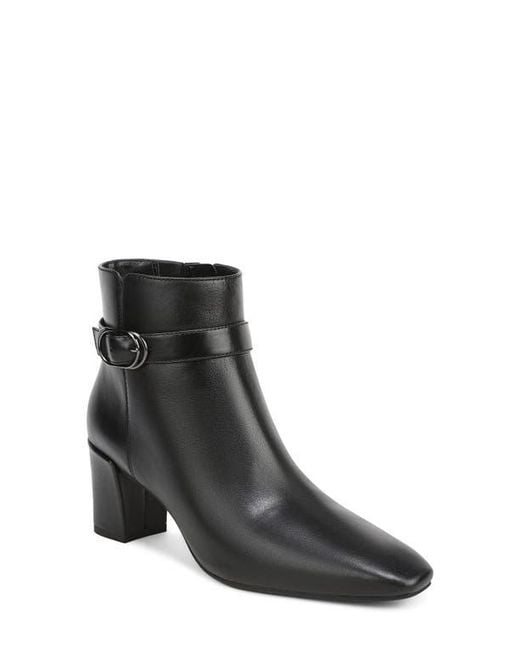 Vionic Black Saskia Block Heel Bootie