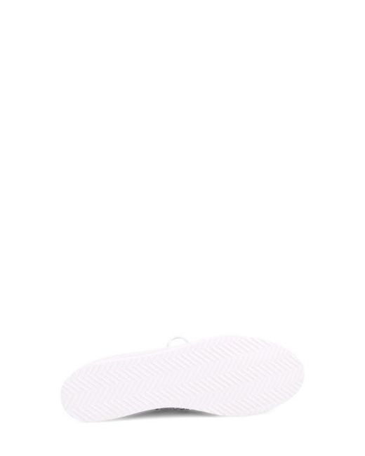 Ron White White Nova Woven Low Top Sneaker
