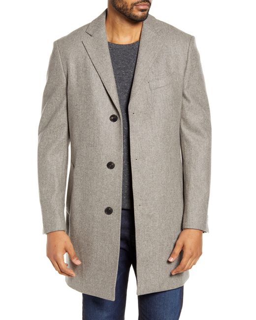 Cardinal Of Canada Sterling Wool Overcoat in Gray for Men | Lyst