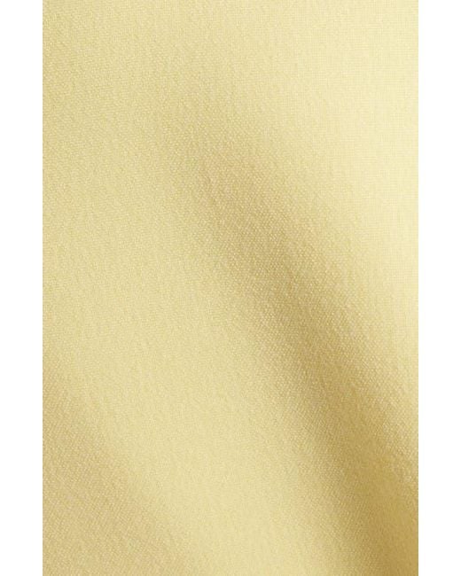 Tahari Yellow Roll-Cuff Jacket