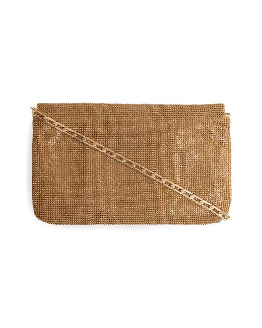 Reiss Soho Embellished Shoulder Bag in Brown Lyst