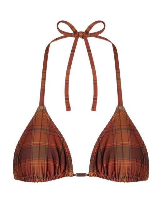 Oddli Red Bikini Top
