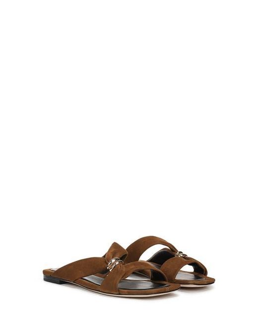 Vince Brown Vilma Two-Strap Sandal