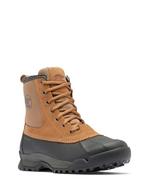 Sorel Brown Buxton Lite Waterproof Boot for men