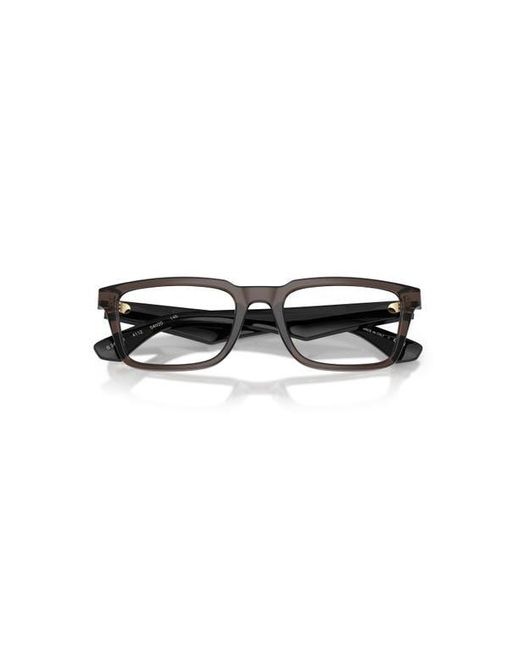 Burberry Gray 54Mm Rectangle Optical Glasses for men