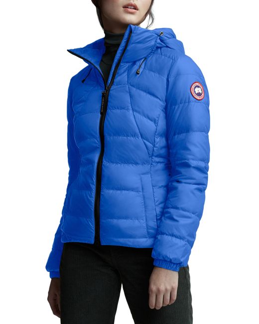 Canada Goose Abbott Packable Hooded 750 Fill Power Down Jacket, Blue