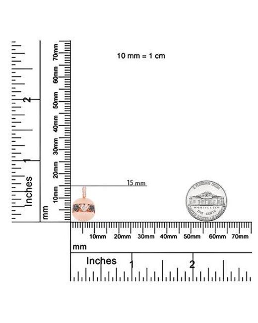 Haus of Brilliance Metallic 18K 3/8 Cttw Diamond Ball With Filigree Heart & Cluster Pendant Necklace