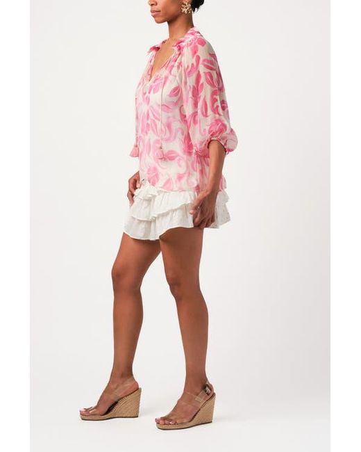 Calypso St. Barth Pink Harper Top