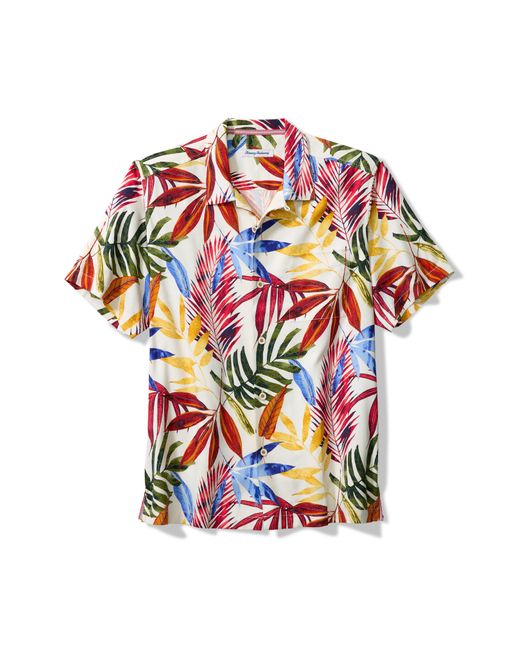 Tommy Bahama Men's Tommy Bahama OU Bahama Coast Luminescent Fronds Camp  Shirt