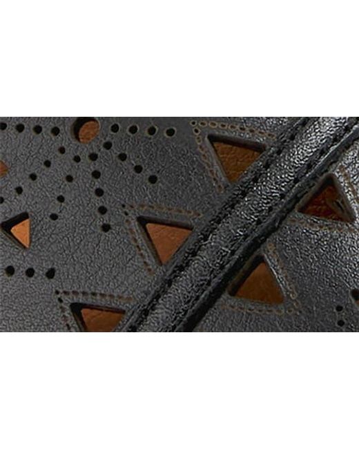 Spring Step Black Fusilade Leather Mule