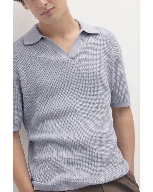 Naked Cashmere Gray Chase Polo for men