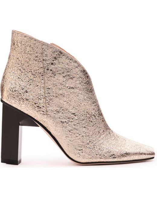 Tiannia Barnes Natural Sancy Ankle Bootie