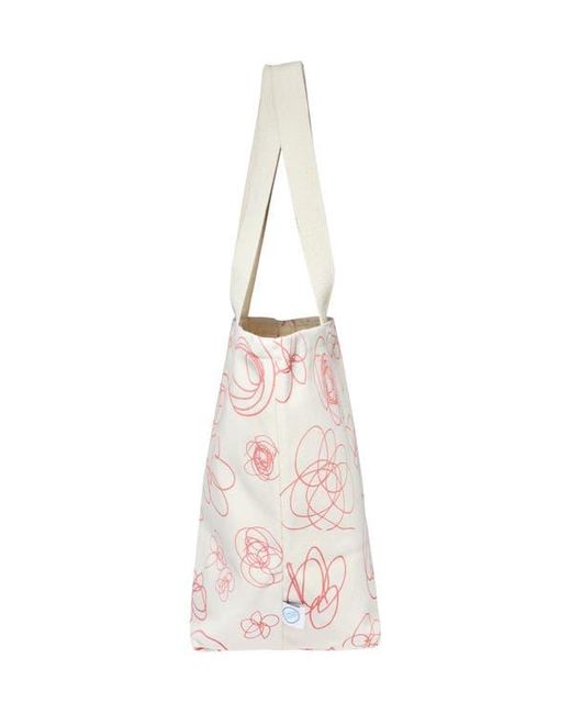 DANCE HAPPY Pink Fiona Wide Tote Bag