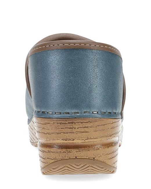Dansko Blue Professional Clog