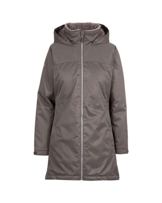 Trespass Gray Wintry Tp75 Waterproof Jacket