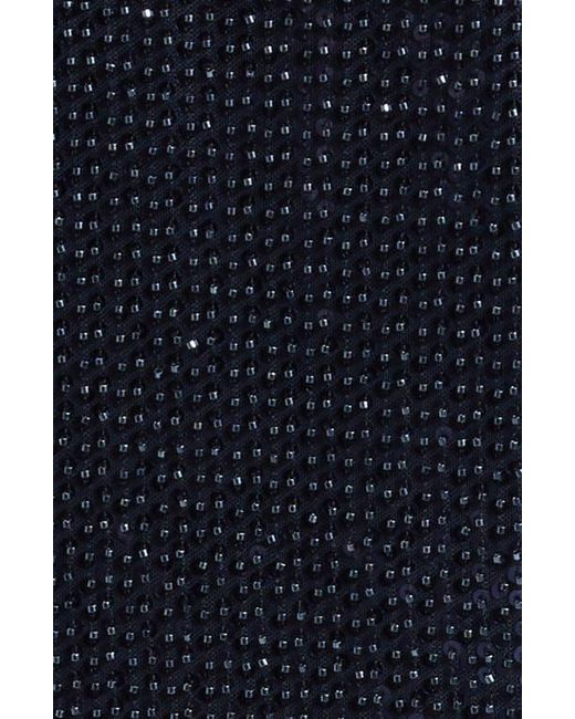 Ramy Brook Blue Anna Sequin Jacket