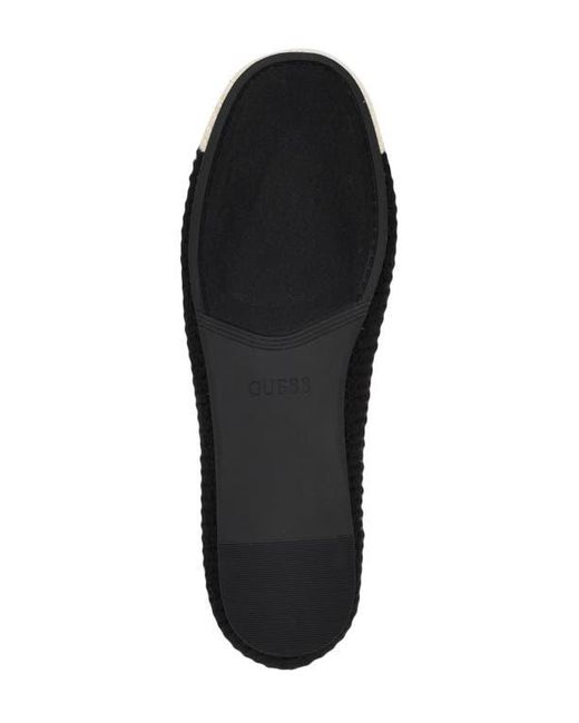 Guess White Maysa Mary Jane Cap Toe Flat