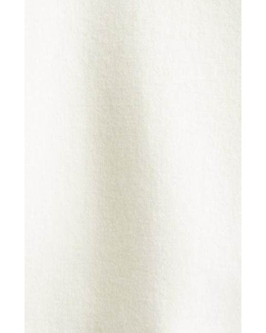 Eleventy White Cashmere Blend Zip Hoodie