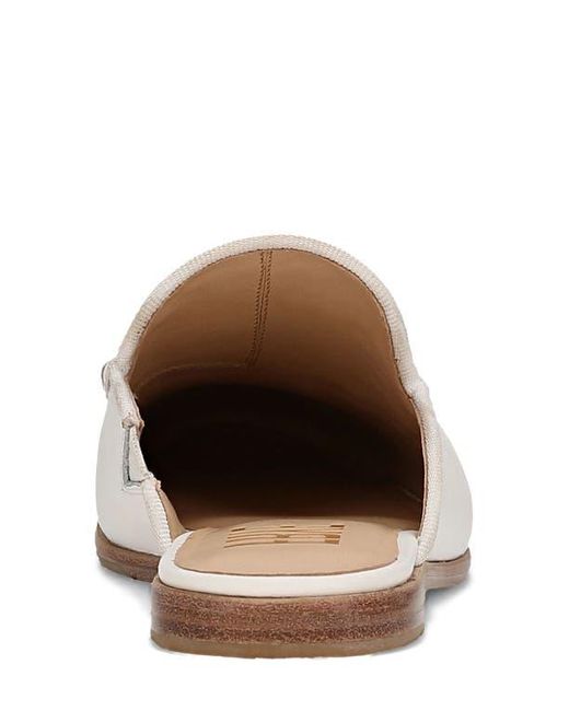 Frye White Faith Mule