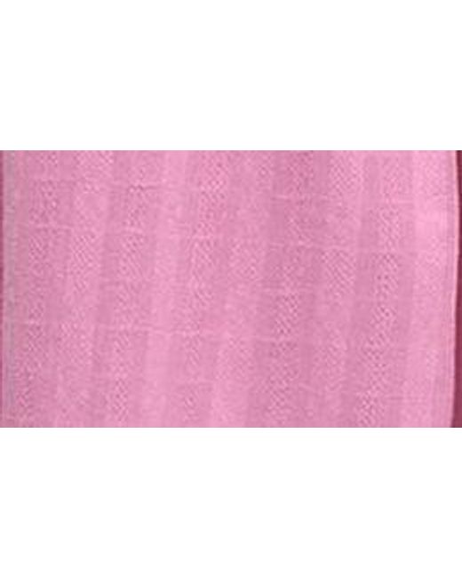 Diane von Furstenberg Pink Erica Cotton Button-up Midi Dress