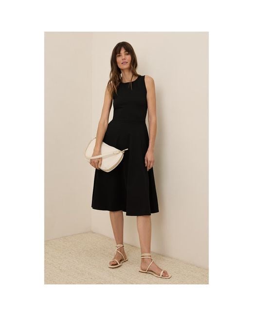 pact dress fit and flare PACT + Fit and Flare Midi Dress