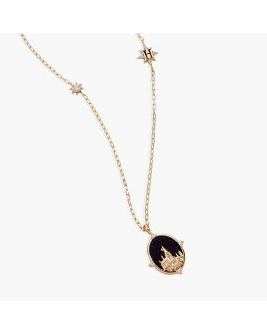 ALEX AND ANI White Harry Potter Hogwarts Pendant Necklace