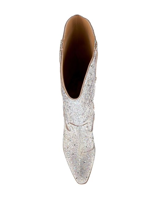 Matisse Nashville Rhinestone Western Boot in White | Lyst