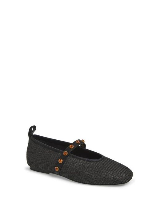 Rag & Bone Black Cabochon Spire Mary Jane Flat