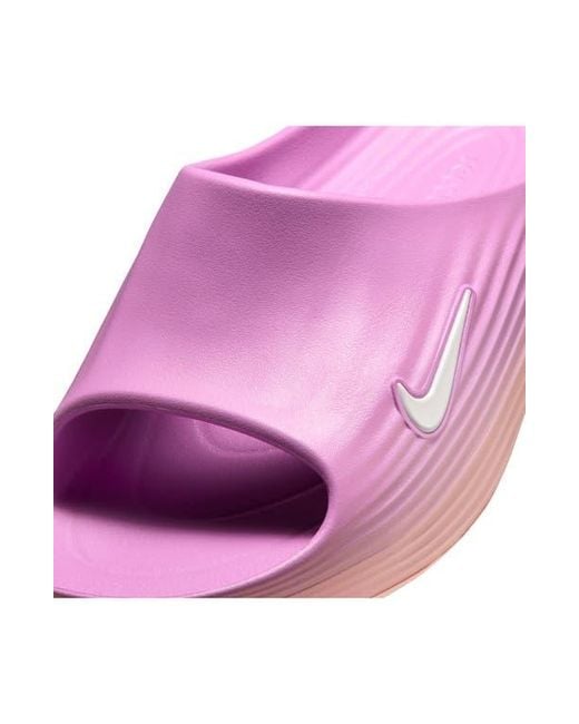 Nike Pink Reactx Rejuven8 Slide
