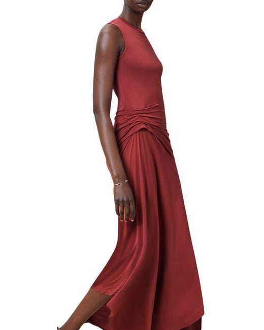 AllSaints Red Rivi Dress