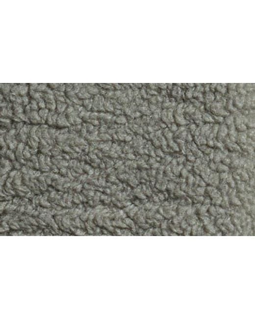 Thread & Supply Gray High Pile Fleece Floral Jacket