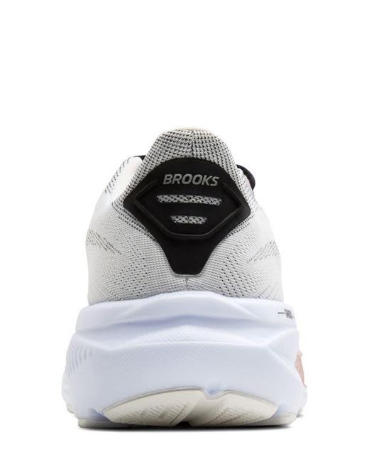 Brooks White Ghost 17 Running Shoe