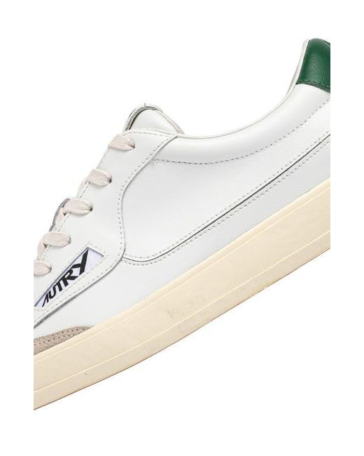 Autry White Windscape Low Leather Sneaker
