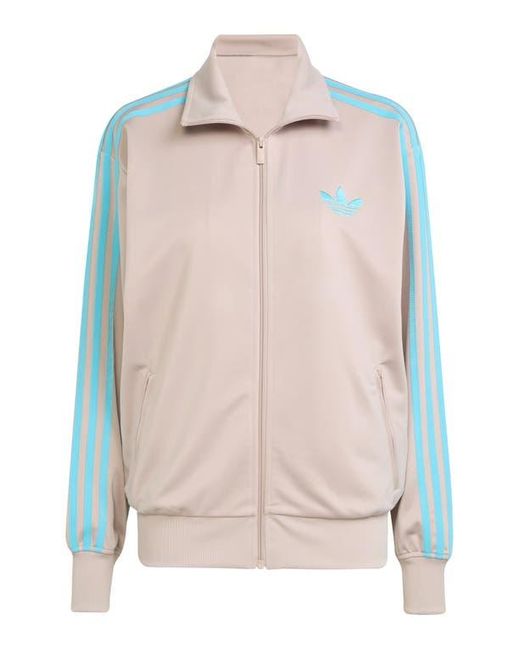 Adidas Natural Firebird Recycled Polyester Track Jacket