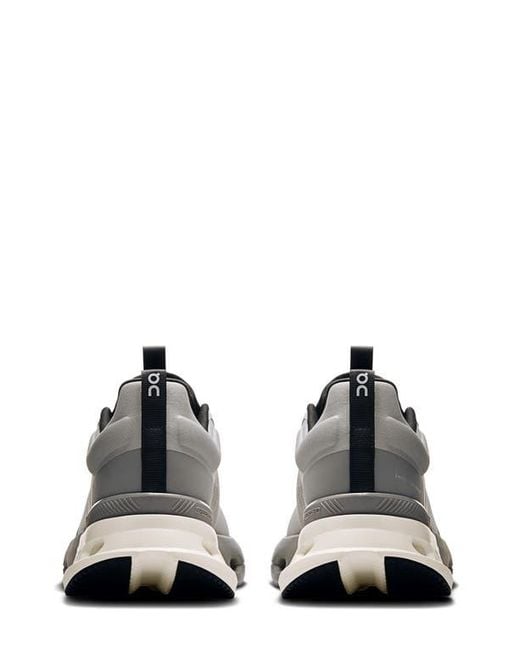 On Shoes Gray Cloudnova X Training Sneaker for men