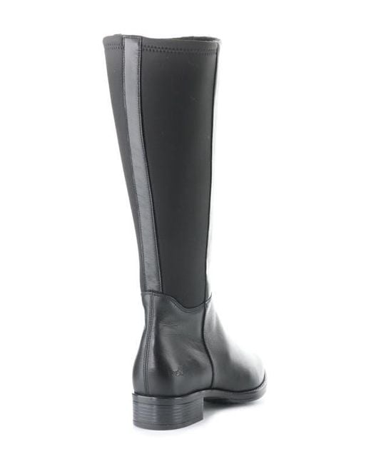 Bos. & Co. Black Aero Waterproof Knee High Boot
