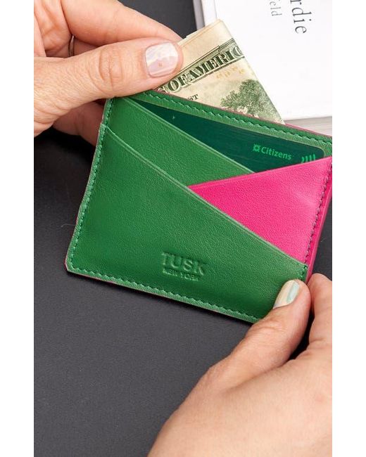 Tusk Green Joy Card Case