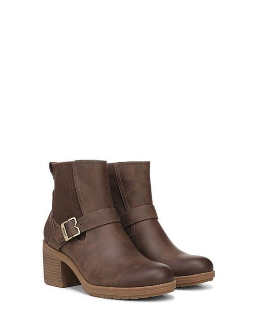 Dr. Scholls Brown Parker Platform Bootie
