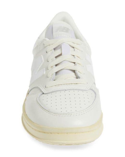 New Balance White T500 Tennis Sneaker for men