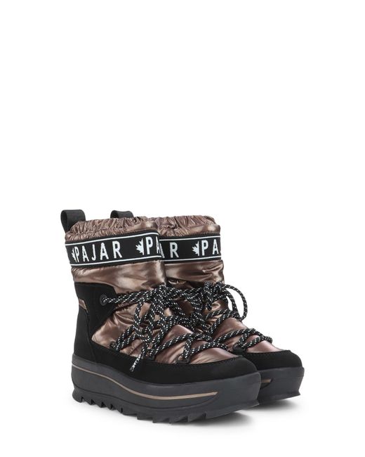 Pajar Black Galaxy Waterproof Platform Boot